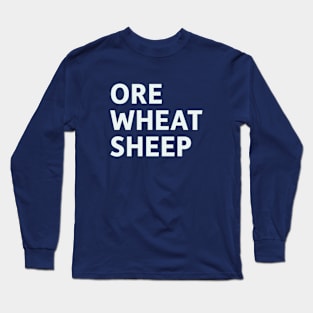 Ore Wheat Sheep Long Sleeve T-Shirt